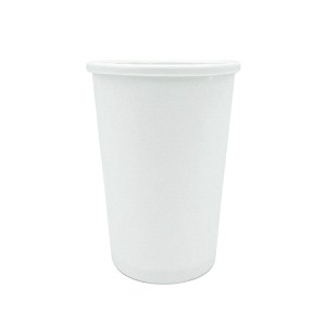7366. 커피종이컵(흰색.16온스)-100pc