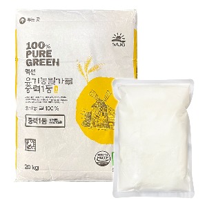 0298. [소분제품] 맥선 유기농 중력밀가루 - 1kg