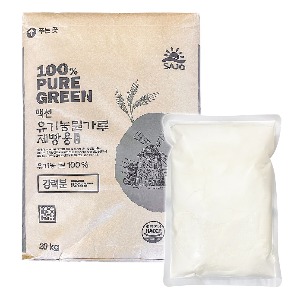 0290. [소분제품] 맥선 유기농 강력밀가루(제빵용) - 1kg